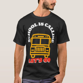 T-shirt Retour À L'École2
