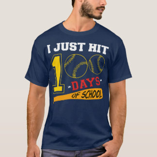 T-shirt Retour À L'École 100 Jour De L'École (332)