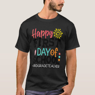 T-shirt Retour à l'école 3ème Troisième Classe Équipe Pour