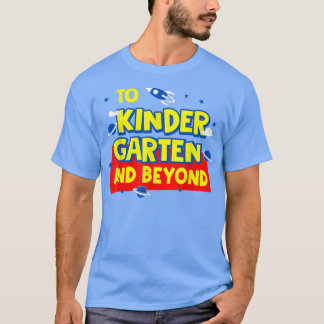 T-shirt Retour À L'École À La Maternelle Et Au-Delà Rocket