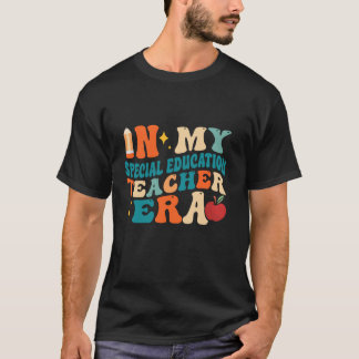 T-shirt Retour À L'École À L'Ère De Mon Enseignant Éducati