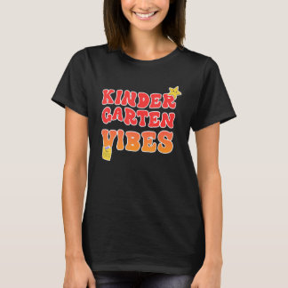 T-shirt Retour à l'école ambiance maternelle rétro prof en
