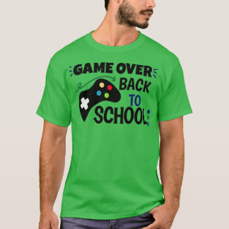 T-shirt Retour à l'école amusant jeu sur enseignant étudia