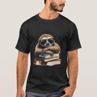T-shirt Retour À L'École Animaux Étudiants Apprentissage F