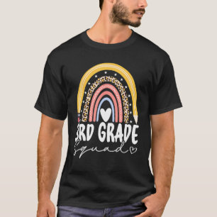 T-shirt Retour À L'École Arc-en-ciel 3e Escadron De Troisi