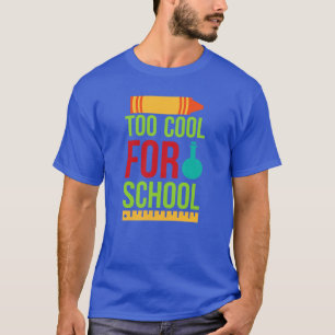 T-shirt Retour à l'école-cool pour l'école-01