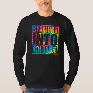 T-shirt Retour À L'École Droit À 4E Année Quatrième Année