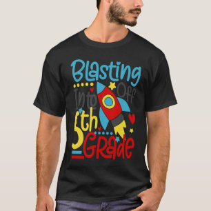 T-shirt Retour À L'École En 5E Année