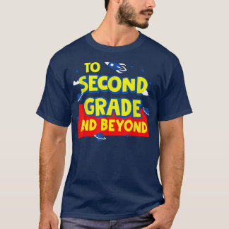 T-shirt Retour À L'École En Deuxième Année Et Au-Delà De R