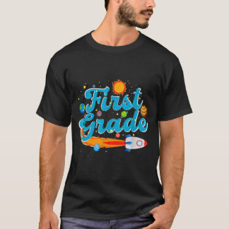 T-shirt Retour à l'école espace extra-atmosphérique enseig