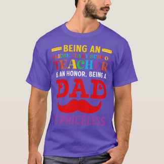 T-shirt Retour à l'école être un enseignant de l'école pri