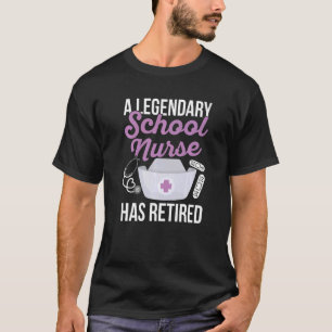 T-shirt Retour à l'école infirmière Citation pour un nu d'