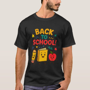 T-shirt Retour à l'école - Joli dessin animé