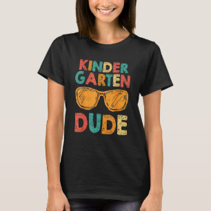 T-shirt Retour À L'École Maternelle Mec Premier Jour De Sc