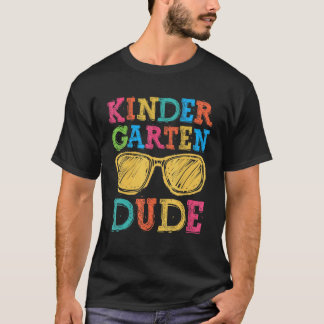 T-shirt Retour à l'école Maternelle Mec Premier Jour Ensei