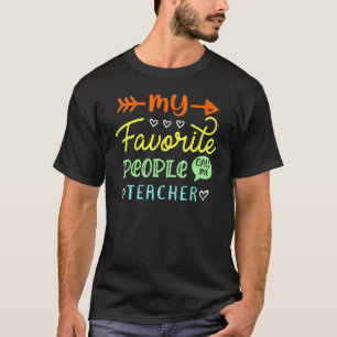 T-shirt Retour à l'école Mes personnes préférées m'appelle