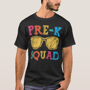 T-shirt Retour à l'école Pré K Équipe Professeurs Premier