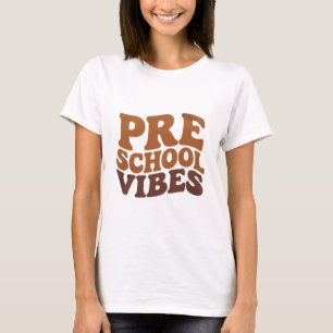 T-shirt Retour à l'école Premier jour de pré-maternelle Gr