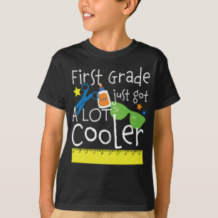 T-shirt Retour à l'école première année juste reçu un beau