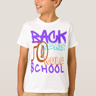 T-shirt Retour à l'école Prêt à gouverner !