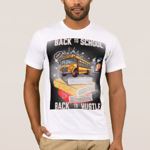 T-shirt Retour à l'école - Retour à l'agitation Motivati