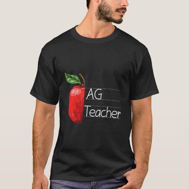 T-shirt Retour À L'École Squad 1Er Jour De L'Enseignant Ag (Devant)