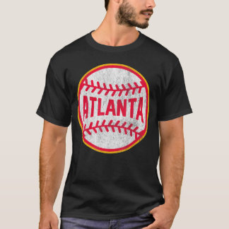 T-shirt Retour au baseball d'Atlanta