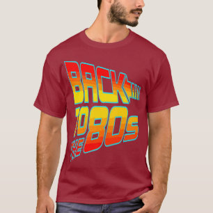 T-shirt Retour Au les années 70 Graphique Scifi Movie Disc