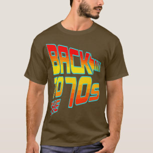 T-shirt Retour Au les années 70 Scifi Movie Disco Graphic 