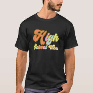 T-shirt Retour au lycée ambiance élève professeur R