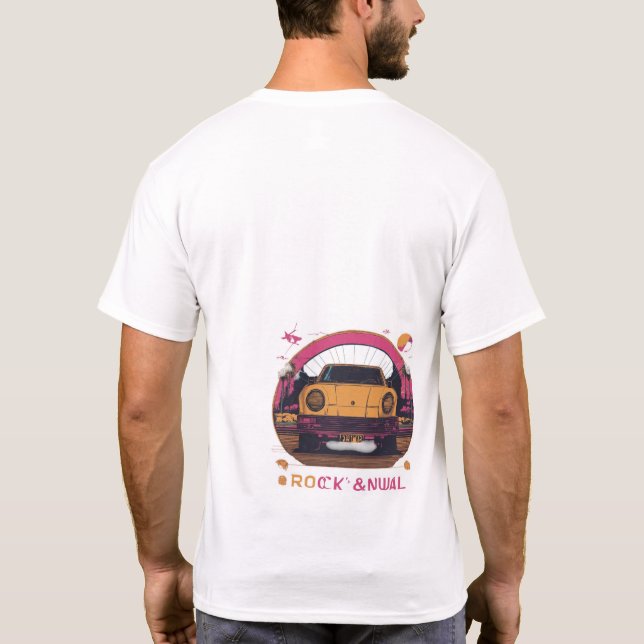 T-shirt Retour aux années 90 : Retro Vibes Tee (Dos)