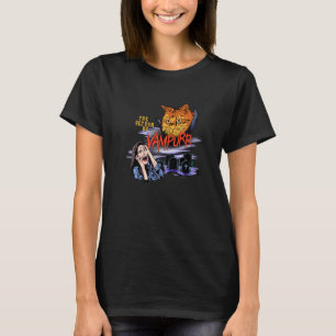 T-shirt Retour Du Chat Vampurr Cute Cat Chat Propriétaire