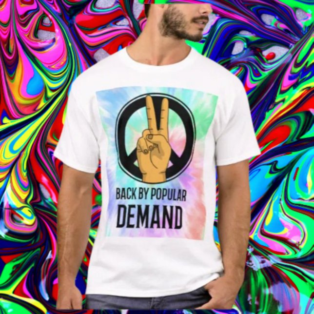 T-shirt Retour Par La Demande Populaire | SYMBOLE DE LA PA (Créateur téléchargé)