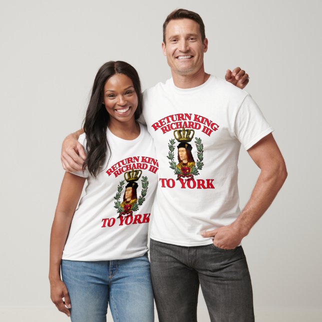 T-shirt Retour Richard le troisième à York (Unisexe)