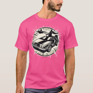 T-shirt Retour vers l'avenir Delorean