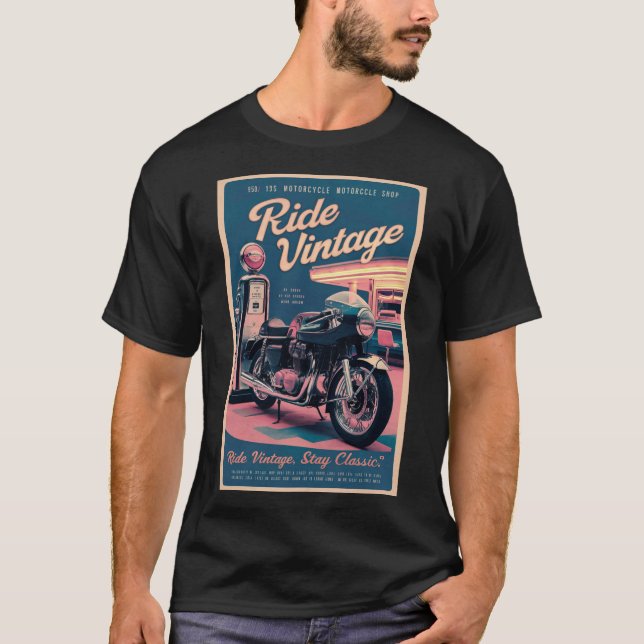T-shirt Retournement de l'annonce vintage (Devant)