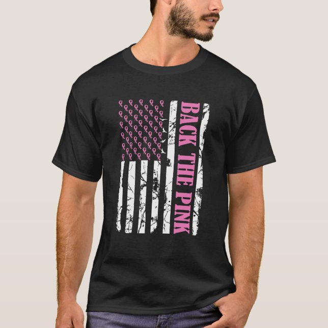 T-shirt Retourner Le Drapeau Pigeon Sensibilisation Au Can (Devant)