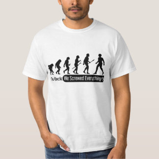 T-shirt Retourner Nous Avons Tout Écrasé