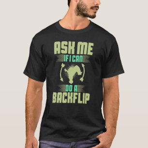 T-shirt Retourner Parkour Gymnastique Débutant Formation d