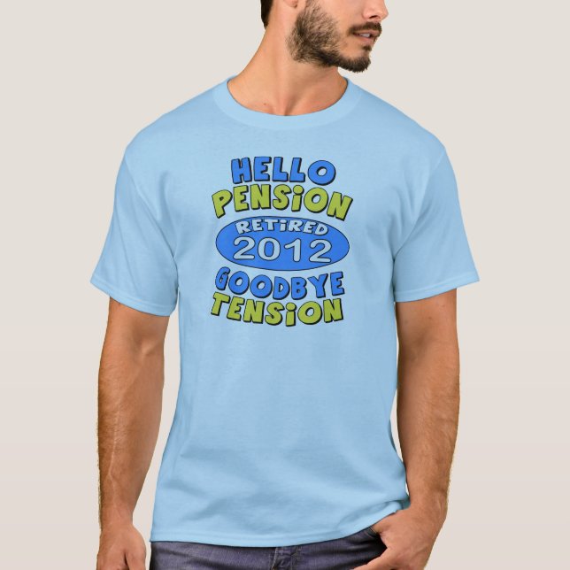 T-shirt Retraite 2012 (Devant)
