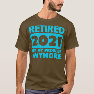 T-shirt Retraité 2021
