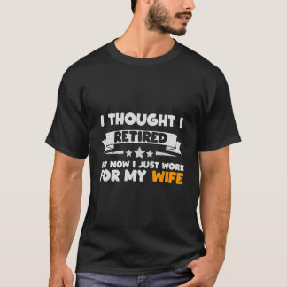 T-shirt Retraite 2021 Cadeau De Retraite Maintenant Je Ne 