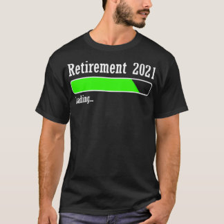 T-shirt Retraite 2021 compte à rebours de chargement à ret