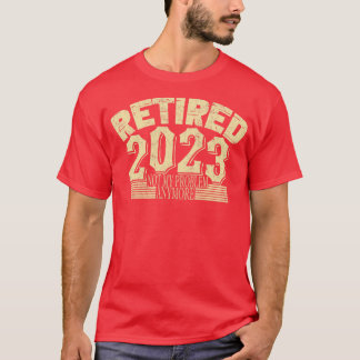 T-shirt Retraité 2023 Plus de problème 1