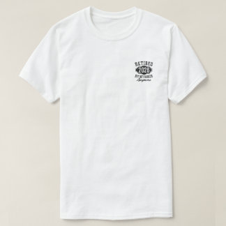 T-shirt Retraite 2026 Plus Mon Problème Drôle