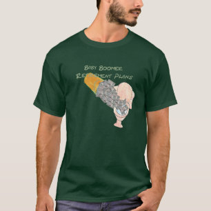T-shirt Retraite de baby boomer