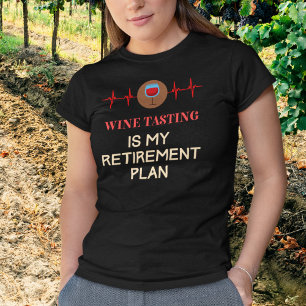 T-shirt Retraite de dégustation de vin