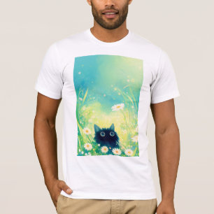 T-shirt Retraite de fleurs de chaton