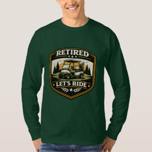 T-shirt Retraite de golf