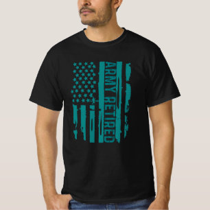 T-shirt Retraite de l'armée - Militaire US Army Retraite